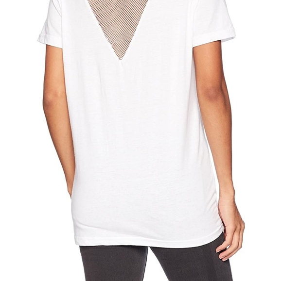 Disney Mickey Mouse V-Neck T-Shirt Mesh Inset - Picture 3 of 6